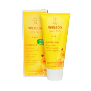 [iHerb 공식] Weleda, 베이비 바디 크림, 카렌듀라, 2.5 액량 온스 (75 밀리리터)