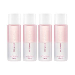 어퓨 미네랄 립앤아이 리무버 스윗로즈, 100ml, 4개