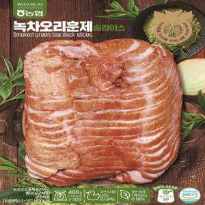 농협 국산 녹차 오리훈제 400g