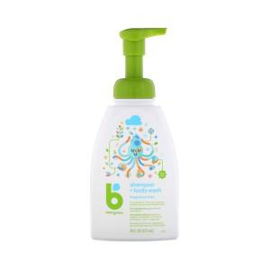 [iHerb 공식] BabyGanics, 샴푸+바디워시(Shampoo + Bodywash), 무 향(Fragrance Free), 16 fl oz (473 ml)