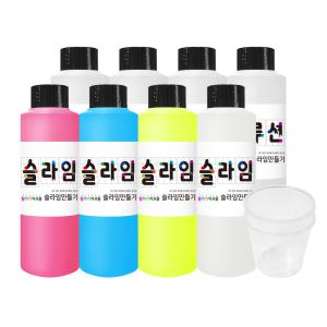 [스노우키즈] 슬라임만들기 140ml 4색/칼라액체괴물