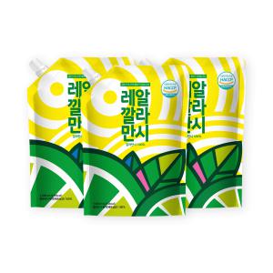 바로푸드 레알깔라만시 깔라만시 원액 1L X 3, 4, 5, 6팩