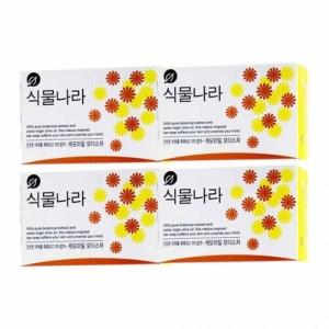 식물나라 화장비누-카모마일 모이스처 100g x4개