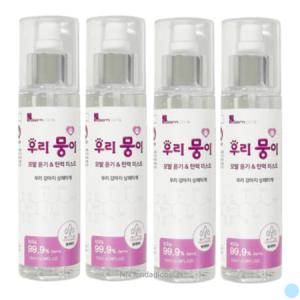 듀벨 살균 미스트 애완동물용 엉킨털 관리 100ml X 4