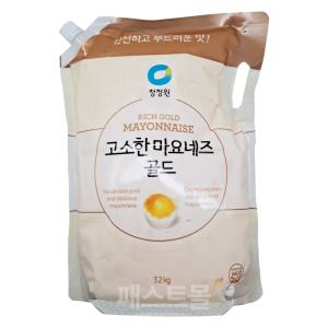 청정원 고소한 마요네즈 골드 스파우트팩 3.2kg