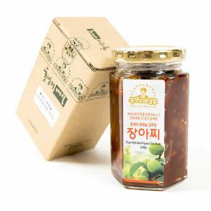 홍쌍리 청매실농원 유기농 매실 고추장장아찌 220g