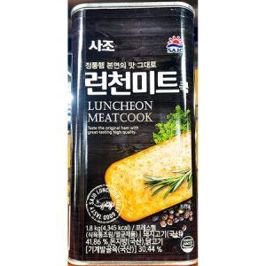 사조해표 햄캔 런천미트 1.81kg X6개 업소용 식당