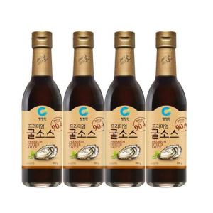 청정원 프리미엄 굴소스 500g 4개