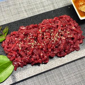 [자연맛남]국내산 보리소 1등급 육회 300g 2인분 +양념장