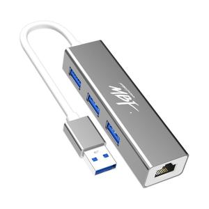 USB 3.0 A to 3포트 유선 랜카드/노트북/와이파이/PC/고급/네트워크/랜/어댑터/