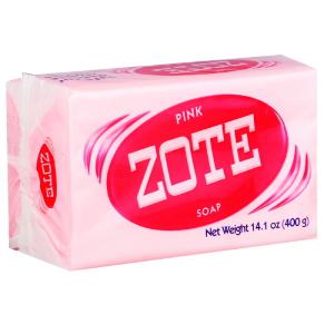 ZOTE 조트 100년전통 세탁 빨래 비누 핑크 400g 5개