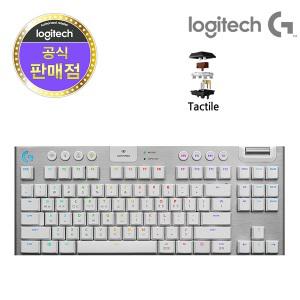 로지텍코리아 G913 Wireless TKL (화이트, 택타일)