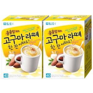 [담터] 담터 고구마라떼40T x2개 총80T