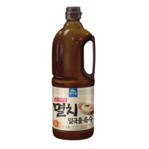 면사랑 프리미엄 밑국물 멸치육수1.8L 멸치국물 국수 수제비 찌개 만능다시