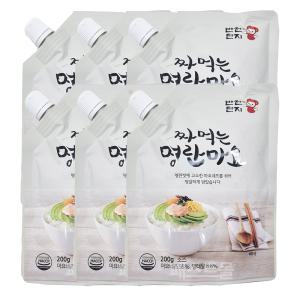 반찬단지 짜먹는 명란마요 200g 6개