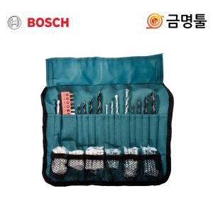 보쉬 2609160177 비트세트 100pcs 목재 철재 콘크리트 두루마리 드릴빗트