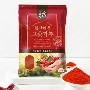 [햇빛고을] 20년산  청양 고춧가루 매운맛 500g x 2 (고추장용)