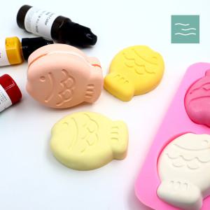 마타바  겨울엔 붕어빵 석고방향제 만들기 diy 키트 KIT(약30개 작업)-체리블라썸향+향주머니+색소3종