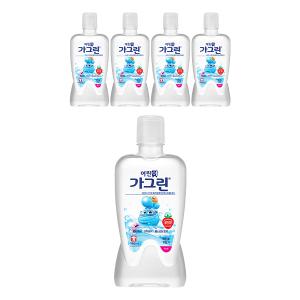 가그린 어린이용 딸기향 380ml 5개