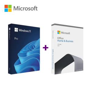 [세트상품] Windows 11 Pro FPP +  Office 2021 Home and Business PKC 기업용 패키지