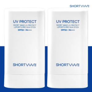 썬스틱 2개 / 쇼트웨이브 UV프로텍트 레포츠 프로 선스틱 22g SPF50+ PA4+ 