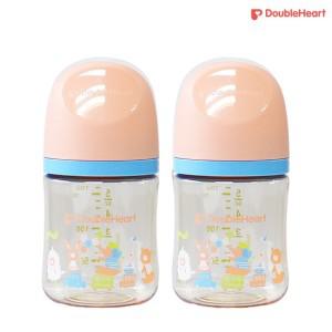 모유실감 3세대 PPSU 애니멀타운 160ml 노꼭지 트윈팩