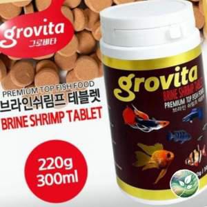 그로비타 한강 수족관 인쉬림프 300ml 테블렛 220g 아쿠아 관상어