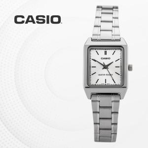 카시오 CASIO 남녀공용 메탈시계 LTP-V007D-7E 클래식 김혜수시계 사각프레임 LTPV007D7E