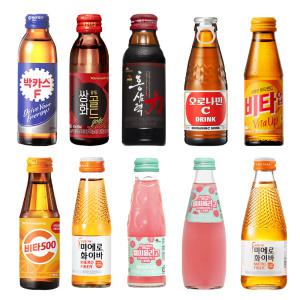 100ml x 50병 병드링크 모음/비타500/박카스/오로나민/헬씨/까스활/미에로/홍삼력/비타업