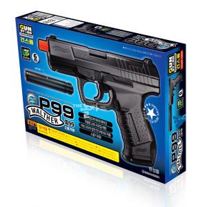 건스톰 P99 소음기형 비비탄총 BB건  WALTHER 피99