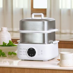 가정용 9L 대용량 스팀쿠커 계란삶는기계 만두호빵 이유식전기찜기  HB-1300W