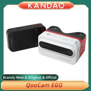 Kandao-QooCam EGO 3D 카메라 실제 3D 스냅 앤 뷰 즉석 카메라 즉시 입체 몰입형 스테레오 디지털 카메라