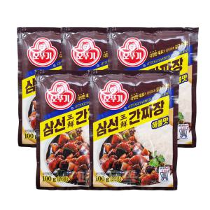 오뚜기 삼선간짜장 해물맛 100g 5개