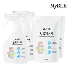 마이비 자연품은 얼룩제거제 330ml 2개+리필 300ml 2팩