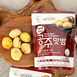 [롯데백화점]오초록 [오초록] 국산밤으로 만든 공주 맛밤 10팩 500g(50g*10팩)