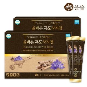 [올즙] 올바른 흑도라지청 10ml*30포 2박스