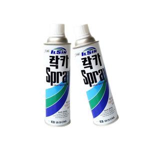 일신 락카 스프레이 420ml 투명 광택 페인트 벽화