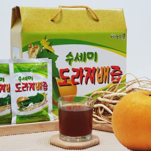 개미농법 수세미 도라지배즙 120포 100ml 현대농원