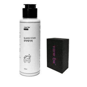 뷰오케이 세차용품 자동차 유막제거제 100ml(어플리케이터증정)