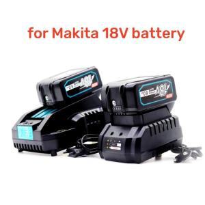 마키타 18V 배터리 및 충전기, 충전식 교체 도구, BL1830, 18V, 6000mAh, BL1840, BL1850, BL1860, BL1860B