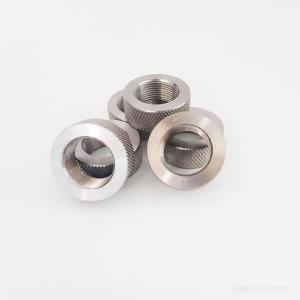 1pcs M24 x 1.0mm 35mm 8mm 라운드 너트 머프 노브 슬리브 널링 304 스테인레스 스틸 커버 핸드 트위스트