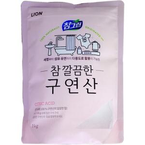 LION 참그린 참깔끔한 구연산 1kg