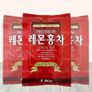 대호 레몬홍차 1kg x 12봉 아이스티 복숭아 매실차