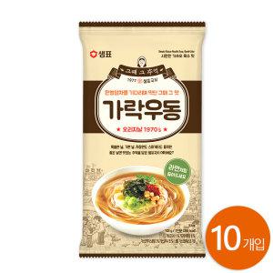 샘표 가락우동 103g 10개입