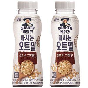 퀘이커 마시는 오트밀 오트 앤 그레인 50g x 20개