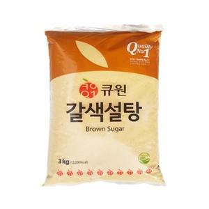 삼양사 큐원설탕(황백당3KG)