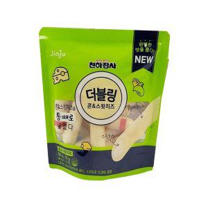 천하장사 더블링 콘 스윗치즈 소시지 250g (25g x 10개입) 1봉