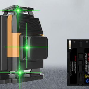 레벨기 미니 수평기 그린 고정밀 3D 4D 12 16라인 녹색 배터리 삼각대 자동