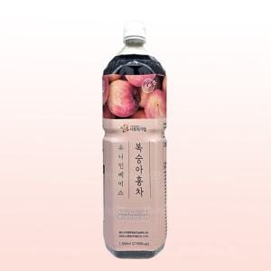 유나인베이스 복숭아홍차 1.5L/과일원액 아이스티