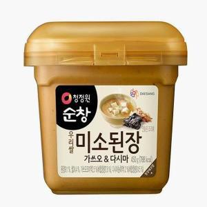 청정원 순창 바로 장국 미소된장450G